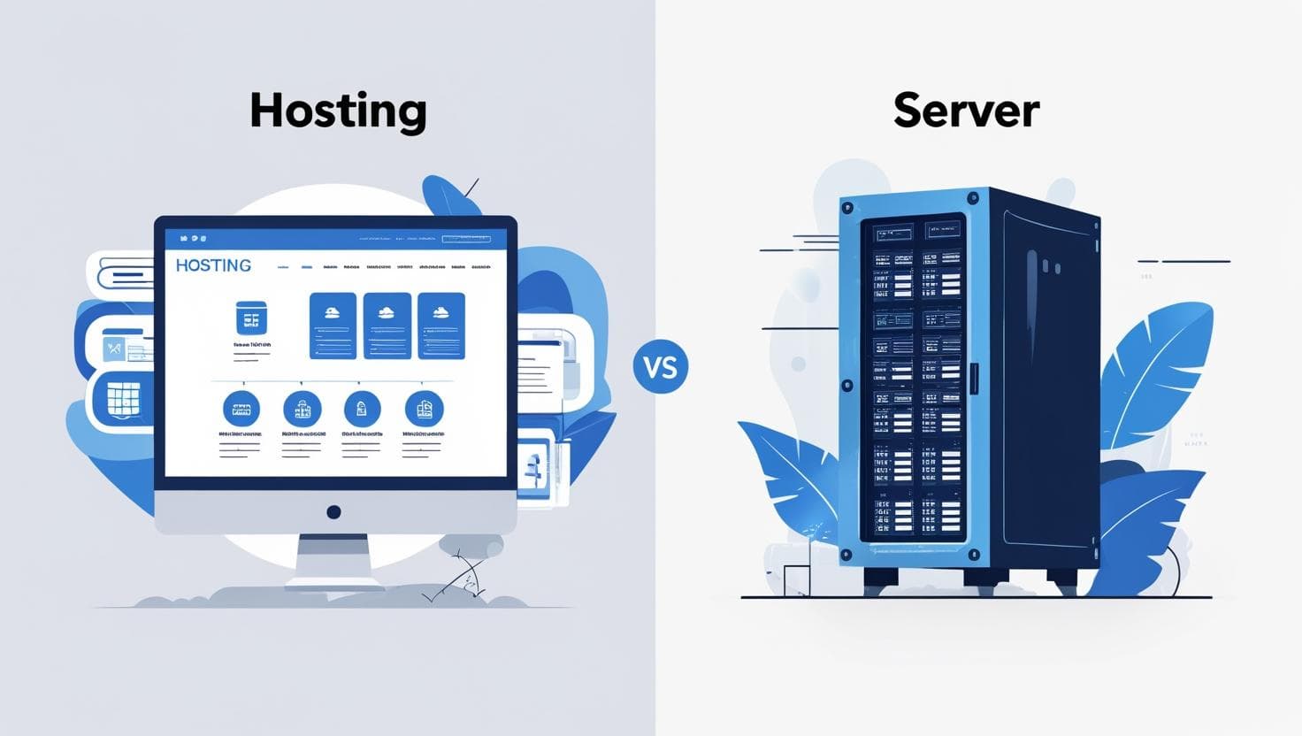 Difference Between Hosting and Server – Web Hosting vs Physical Server