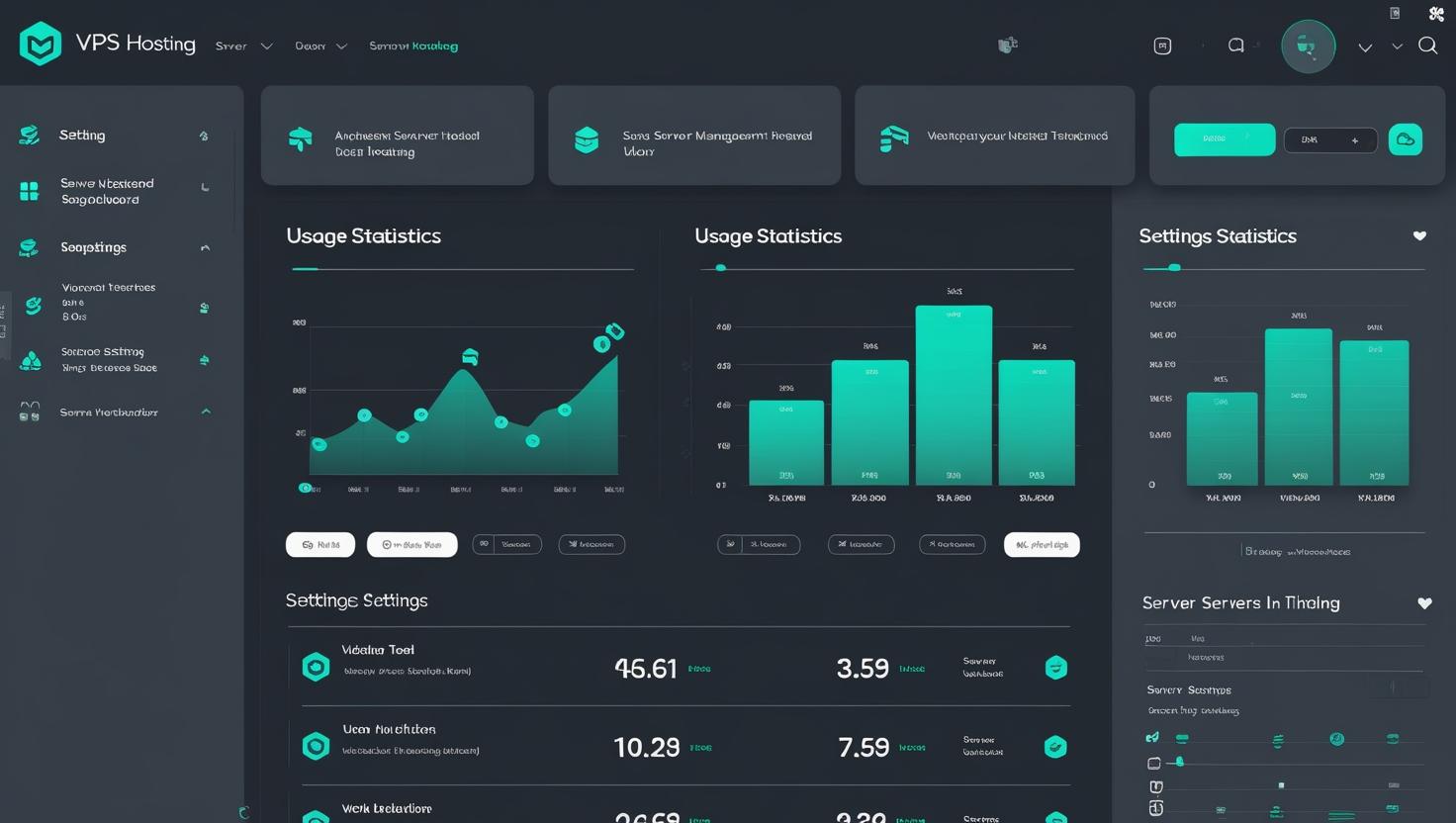 VPS Control Panel Interface